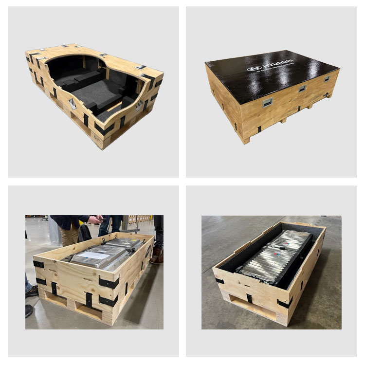 UT Box with Hardware and Custom Foam Dunnage